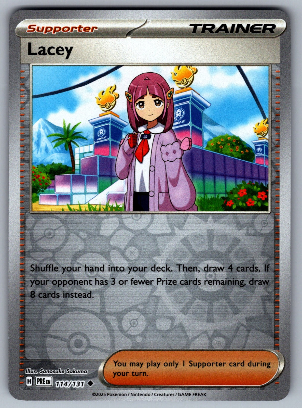 Lacey Reverse Holo Uncommon SV07: Stellar Crown 139/142 NM 2024