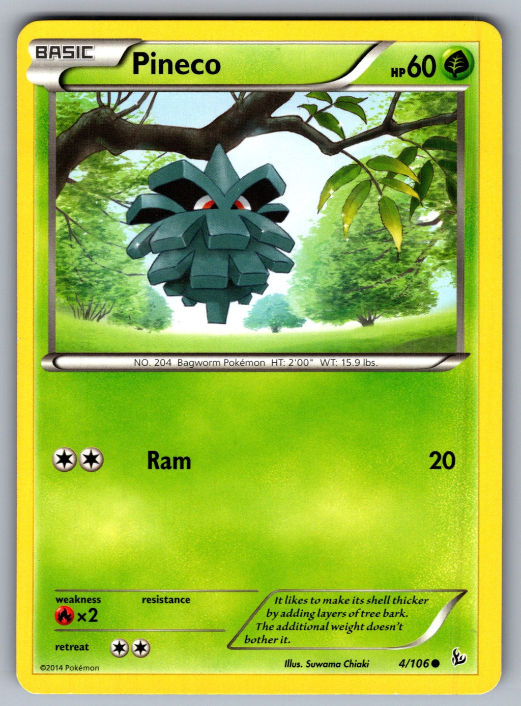 Pineco Common XY - Flashfire 4/106 LP 2014