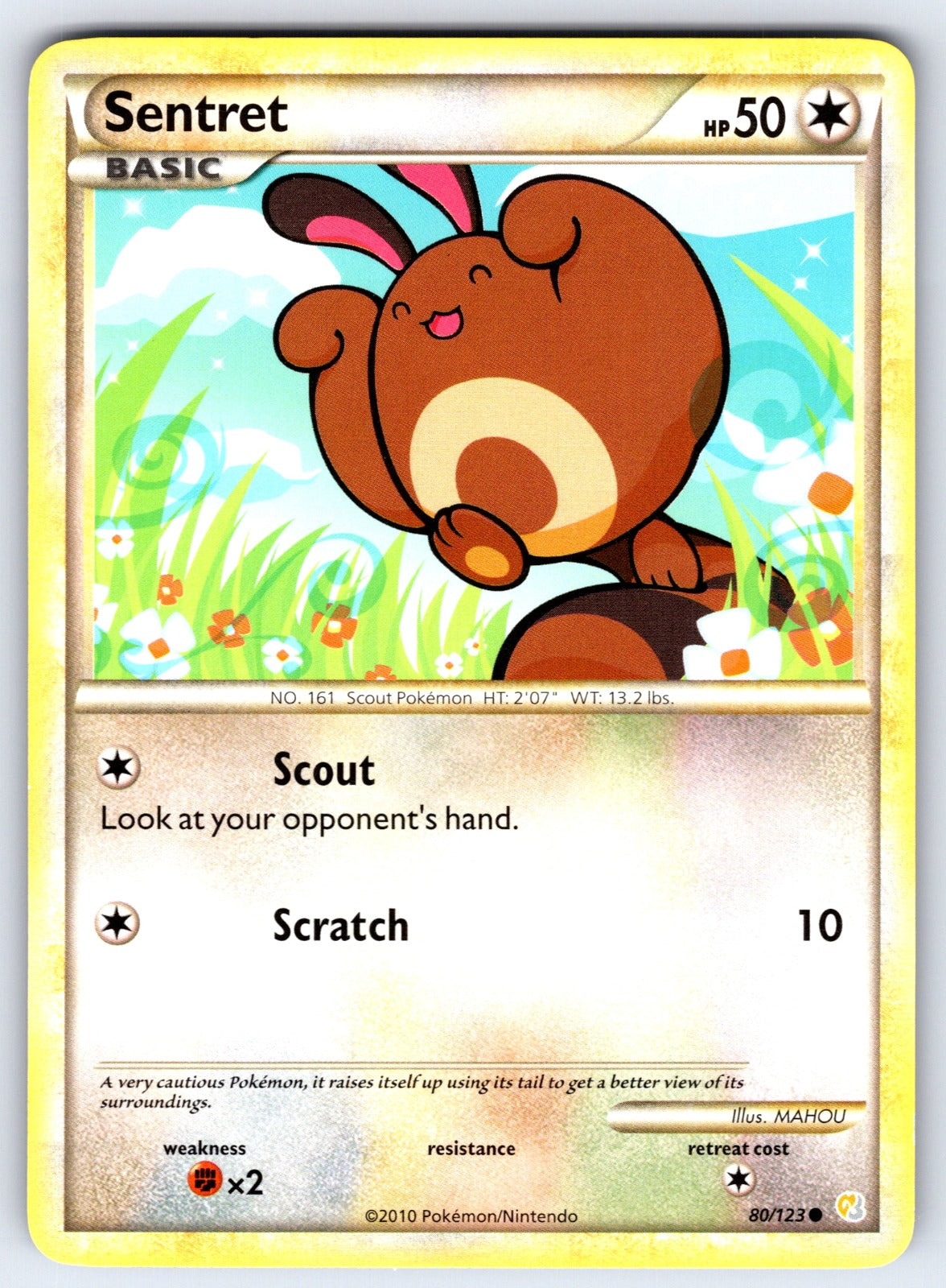 Sentret Common HeartGold SoulSilver 80/123 LP 2010