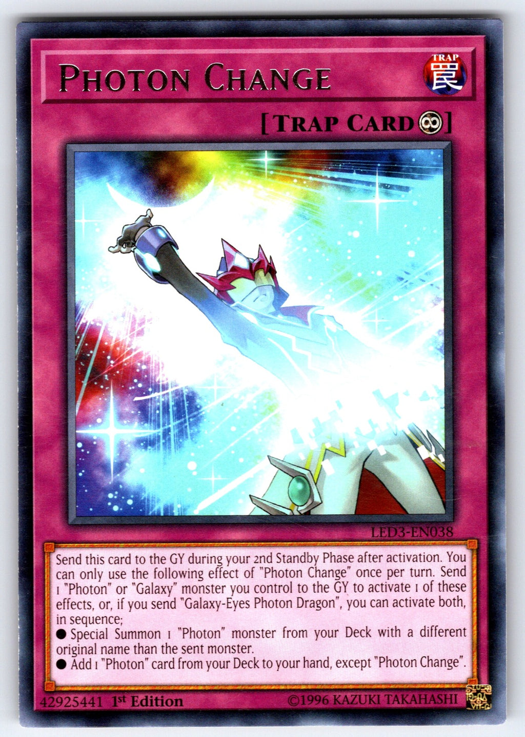 Photon Change 1st Edition Common Legendary Duelists: Season 2 LDS2-EN057 NM 2021