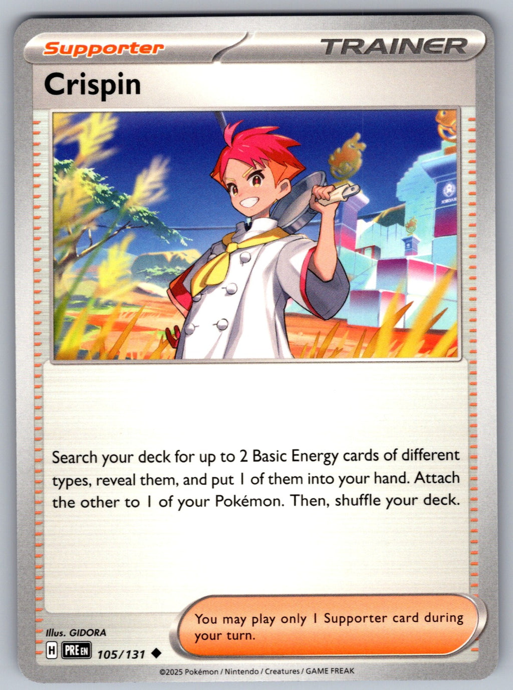 Crispin Uncommon SV: Prismatic Evolutions 105/131 NM 2025