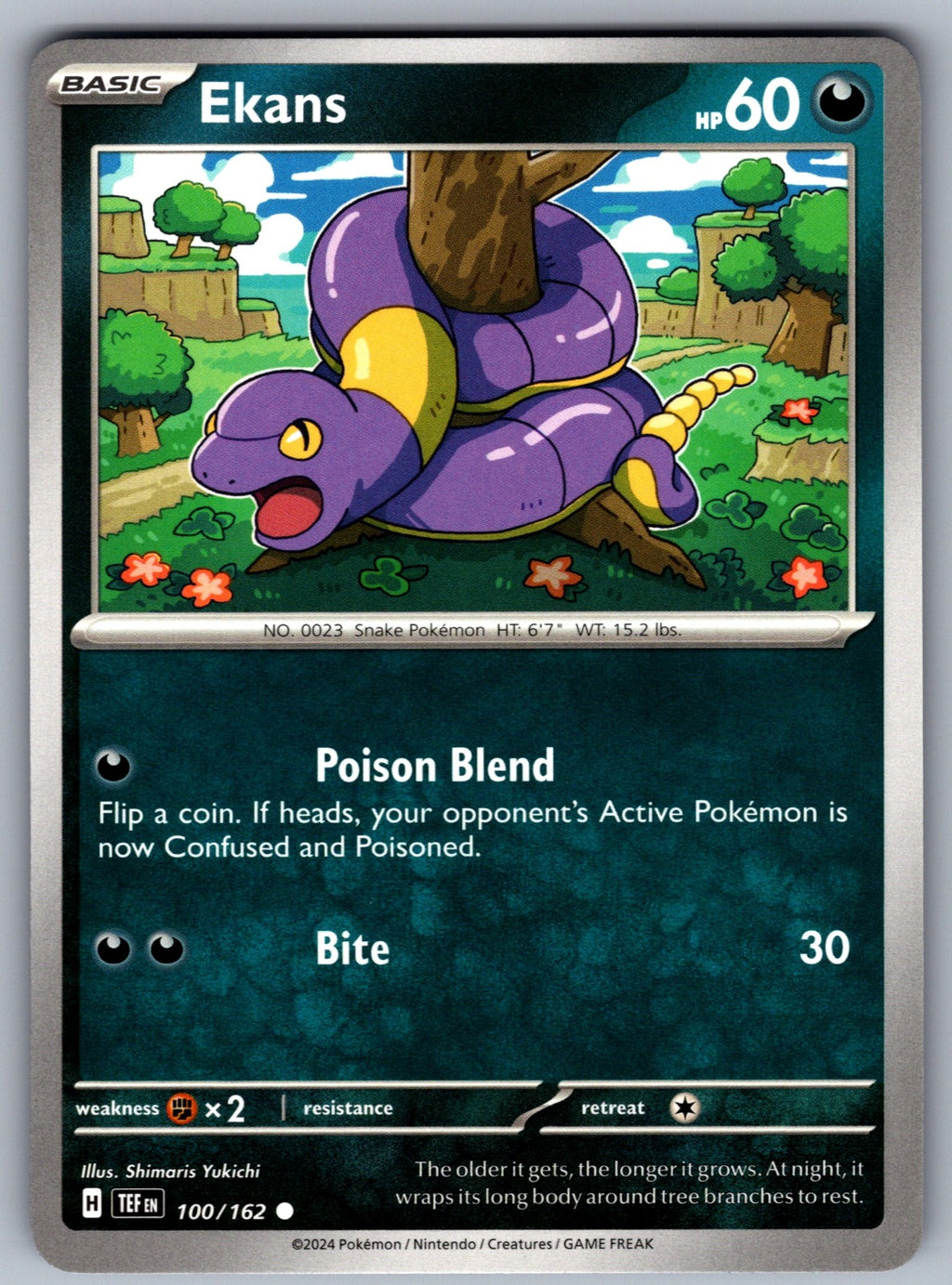 Ekans Common SV05: Temporal Forces 100/162 NM 2024