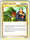 Sage's Training Uncommon Call of Legends 85/95 LP 2011