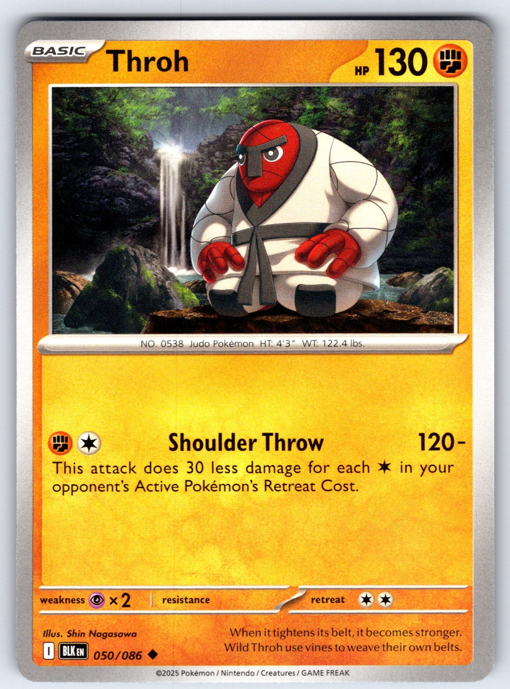 Throh Uncommon SV: Black Bolt 050/086 NM 2025