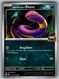 Team Rocket's Ekans Common SV10: Destined Rivals 112/182 NM 2025