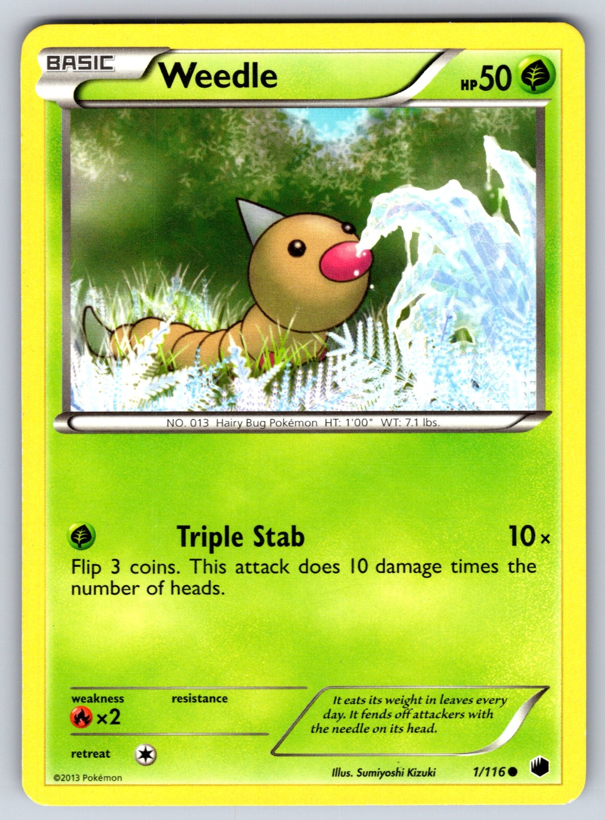 Weedle Common Plasma Freeze 1/116 LP 2013