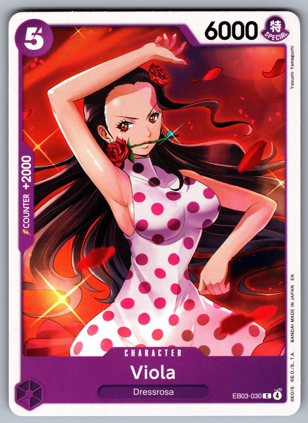 Viola C Extra Booster: One Piece Heroines Edition EB03-030 NM 2026