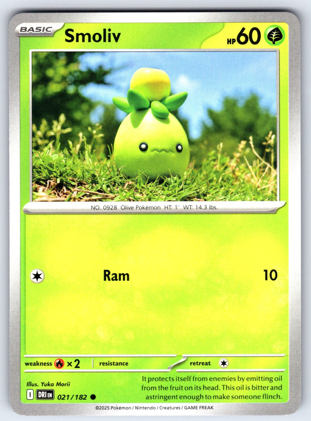 Smoliv Common SV10: Destined Rivals 021/182 NM 2025