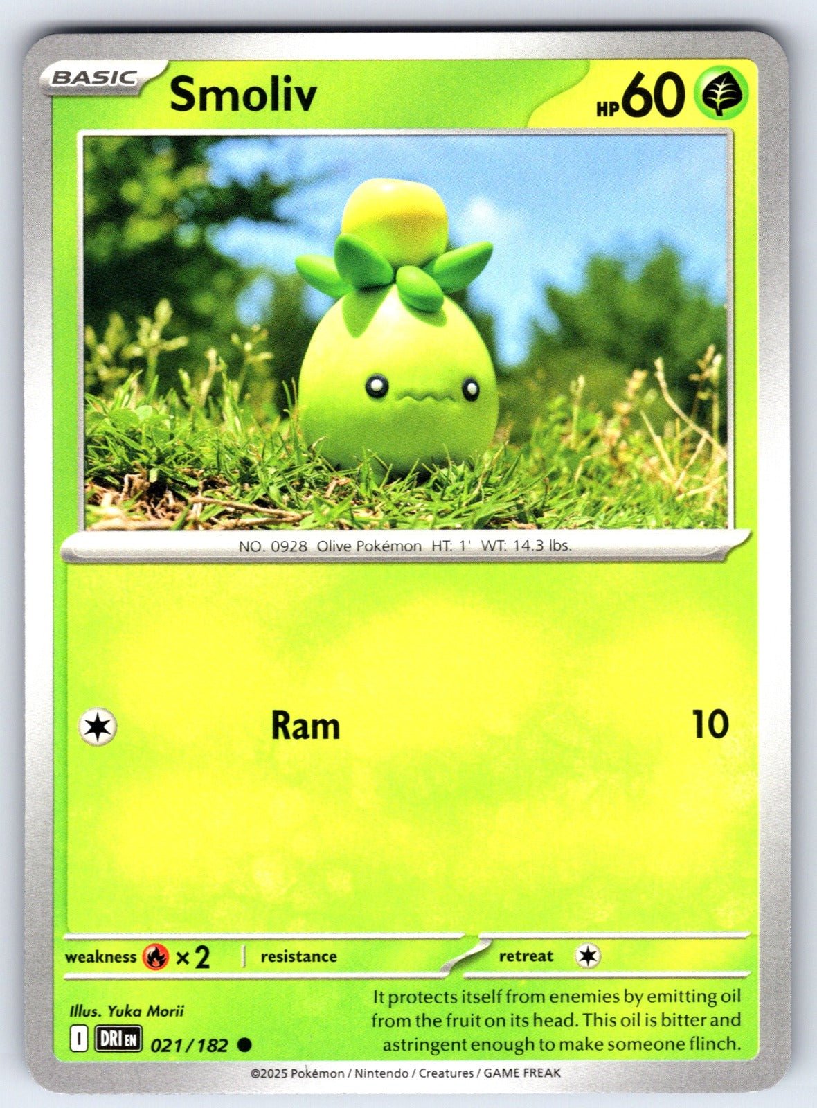 Smoliv Common SV10: Destined Rivals 021/182 NM 2025