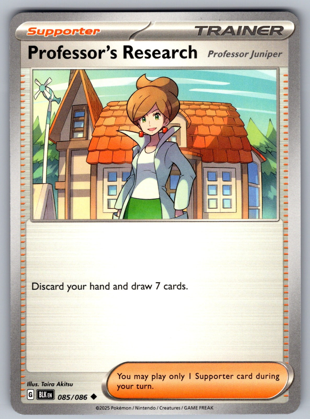 Professor's Research Uncommon SV: Black Bolt 085/086 NM 2025