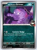 Team Rocket's Grimer Common SV10: Destined Rivals 123/182 NM 2025