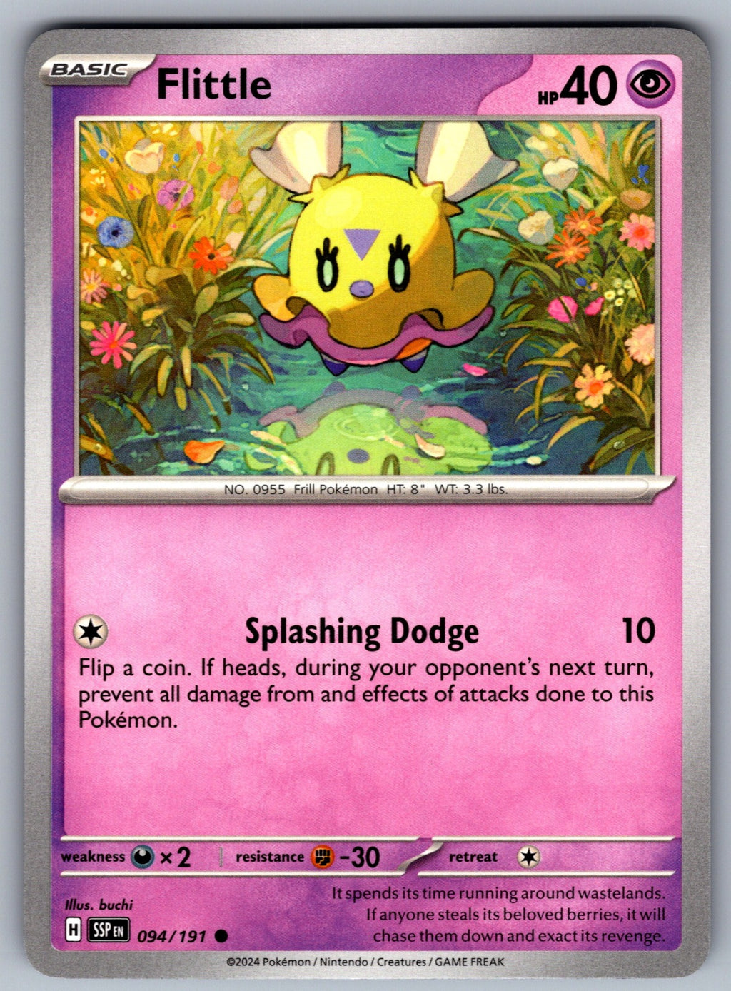 Flittle Common SV08: Surging Sparks 094/191 NM 2024