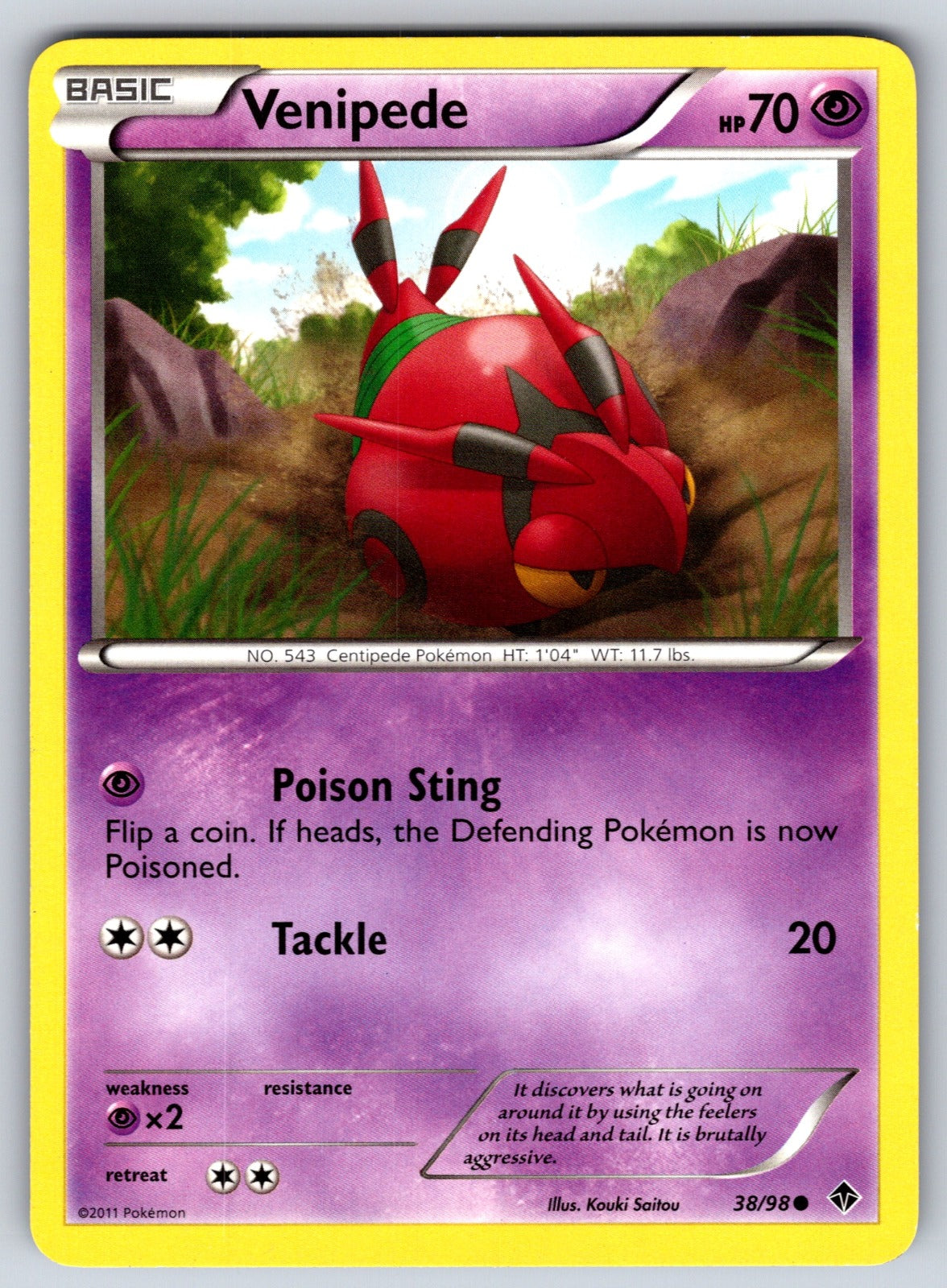 Venipede Common Emerging Powers 38/98 LP 2011