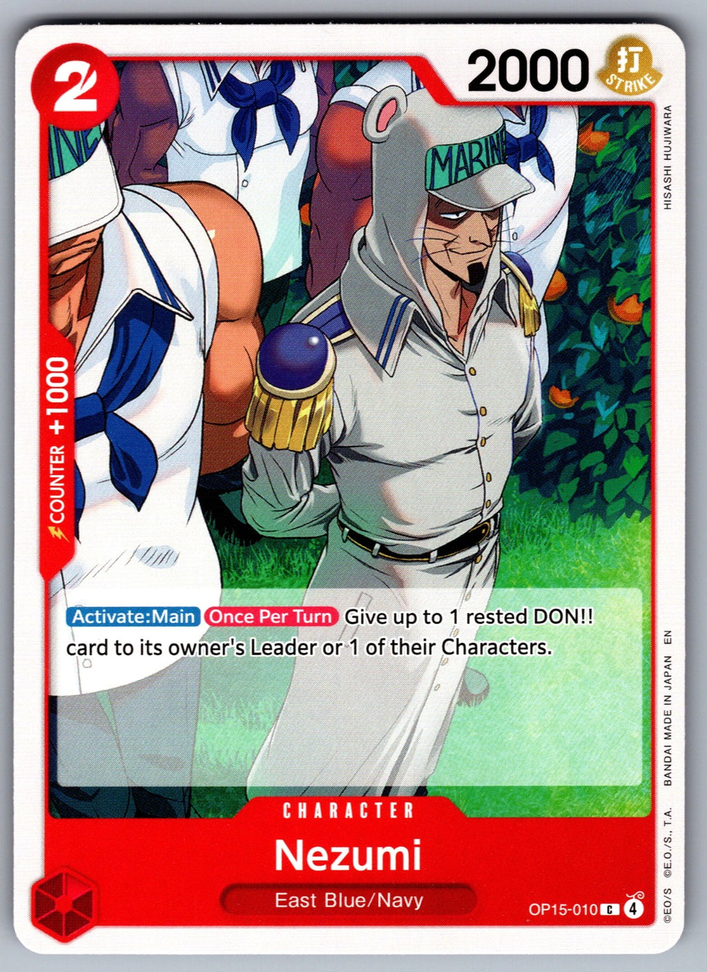 Nezumi C Adventure on Kami's Island OP15-010 NM 2026