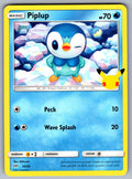 Piplup - 20/25 Promo McDonald's 25th Anniversary Promos 020/025 NM 2021