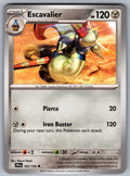 Escavalier Uncommon SV09: Journey Together 102/159 NM 2025