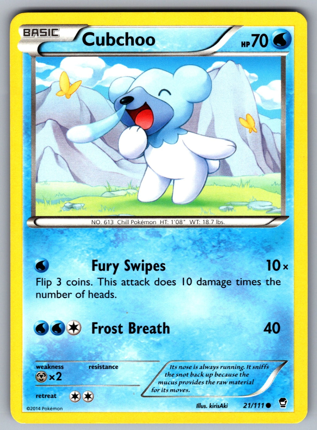 Cubchoo Common XY - Furious Fists 21/111 LP 2014