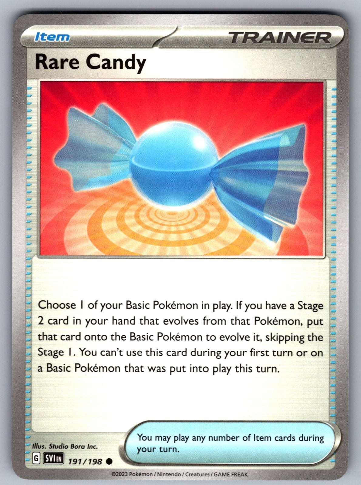 Rare Candy Common SV01: Scarlet & Violet Base Set 191/198 NM 2023