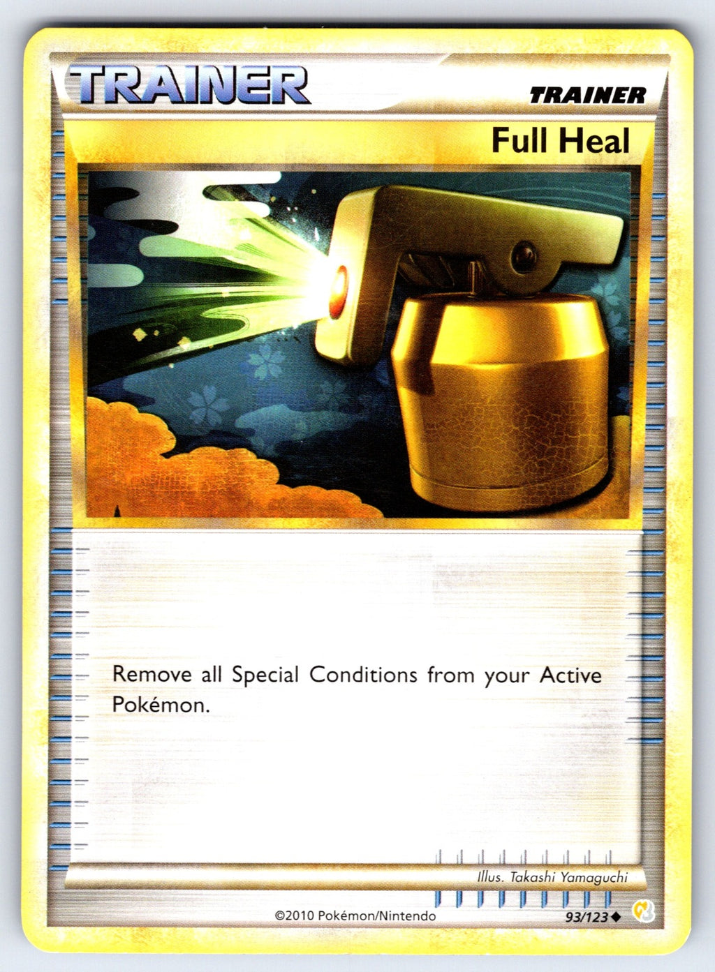 Full Heal Uncommon HeartGold SoulSilver 93/123 LP 2010