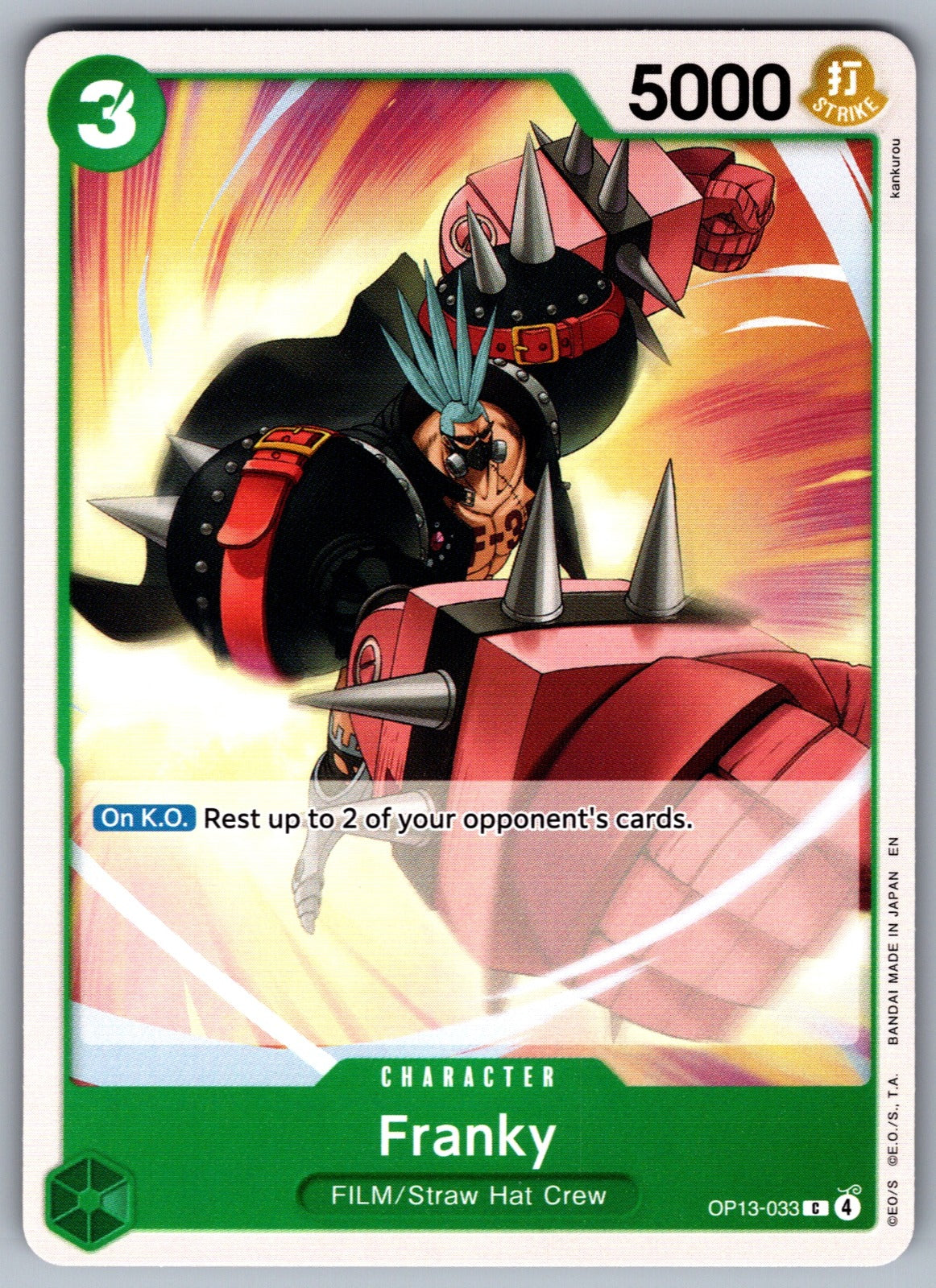 Franky C Carrying On His Will OP13-033 NM 2025