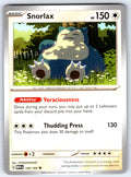 Snorlax Uncommon SV: Scarlet & Violet 151 143/165 NM 2023