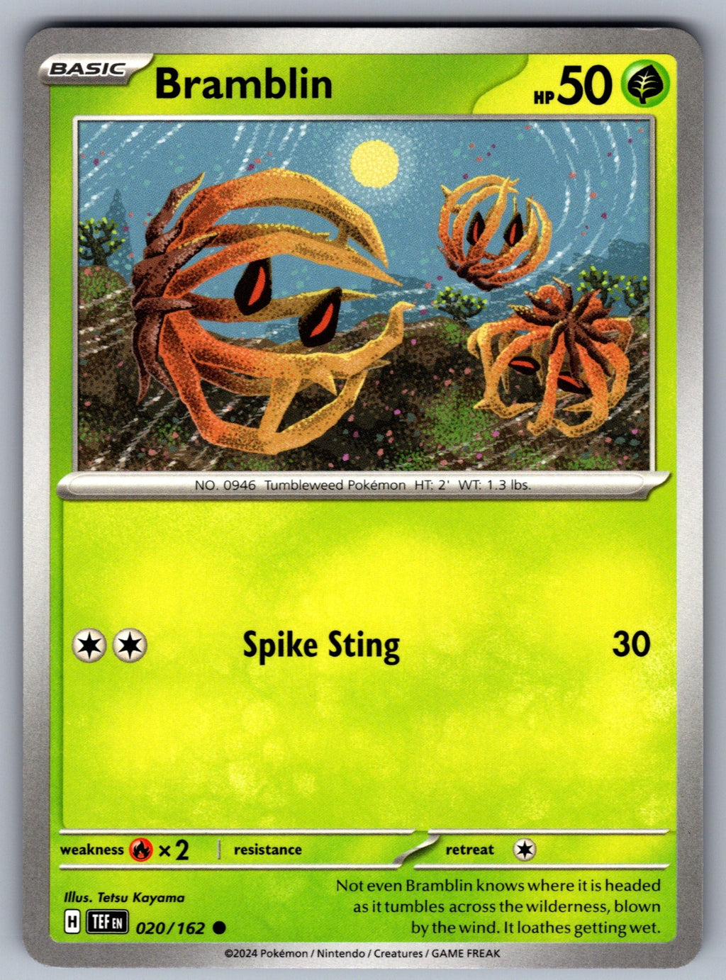 Bramblin Common SV05: Temporal Forces 020/162 NM 2024