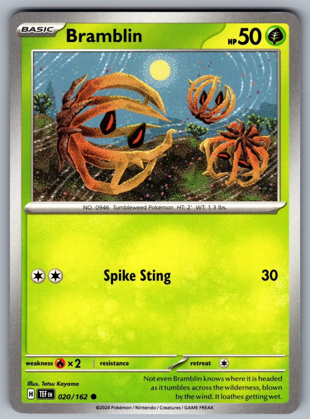 Bramblin Common SV05: Temporal Forces 020/162 NM 2024