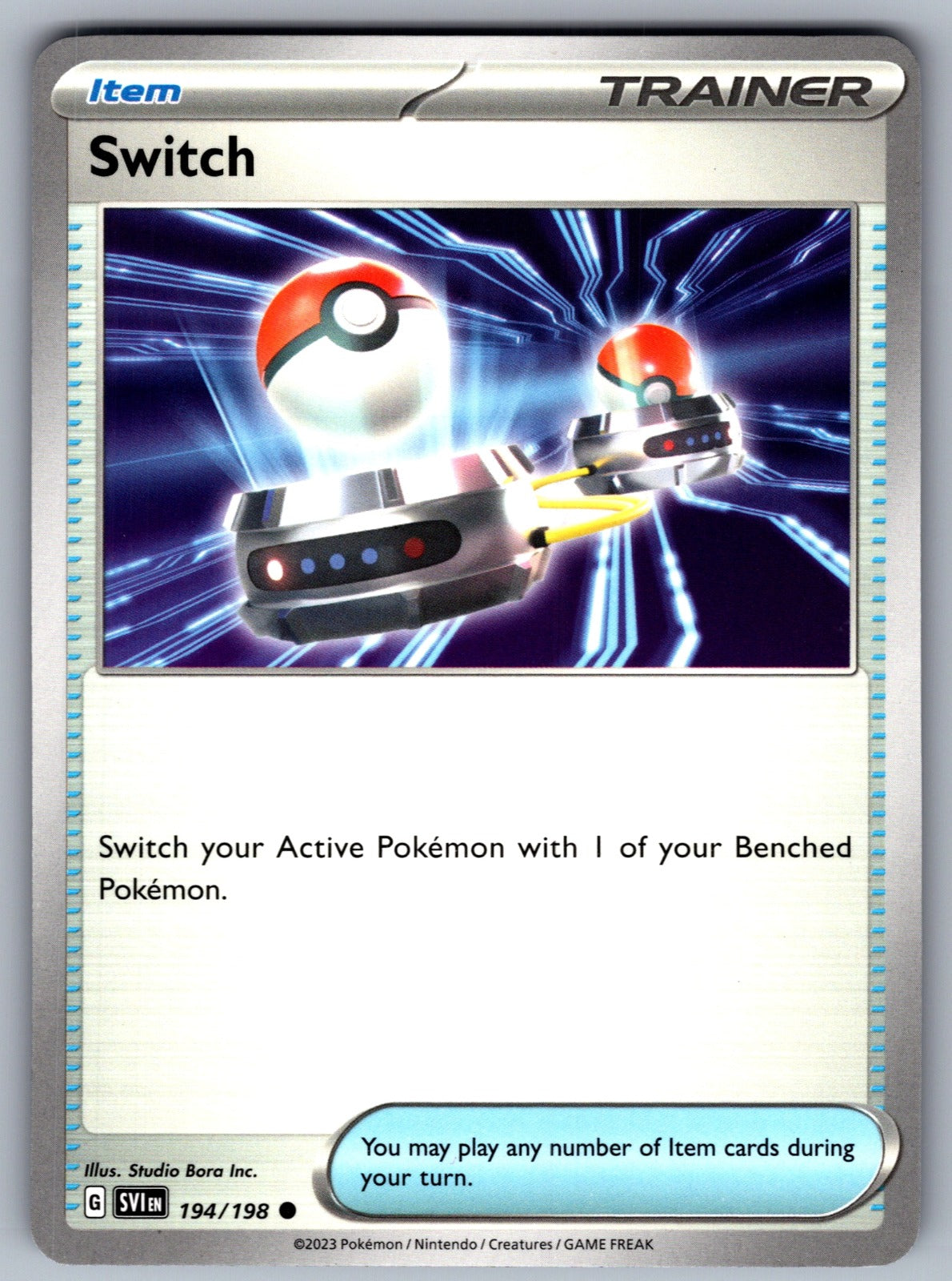 Switch Common SV01: Scarlet & Violet Base Set 194/198 NM 2023