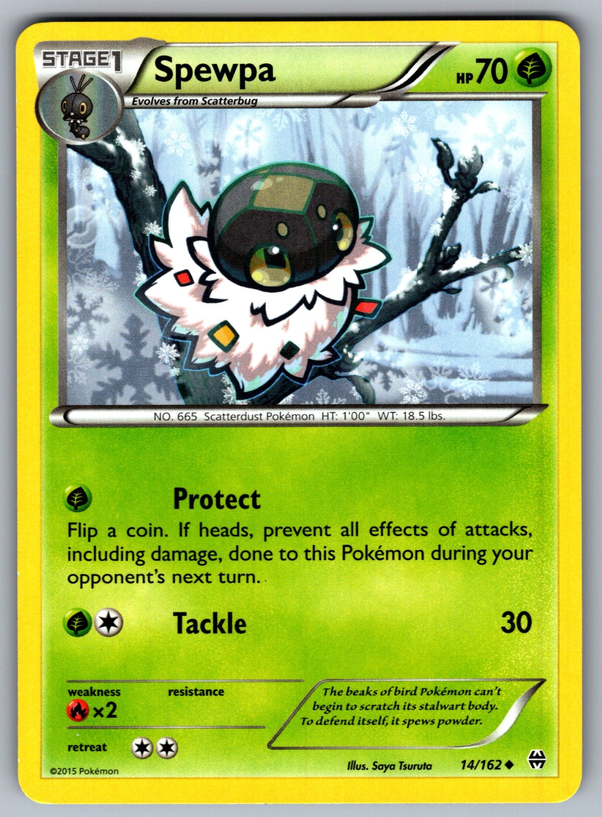 Spewpa Uncommon XY - BREAKthrough 14/162 LP 2015