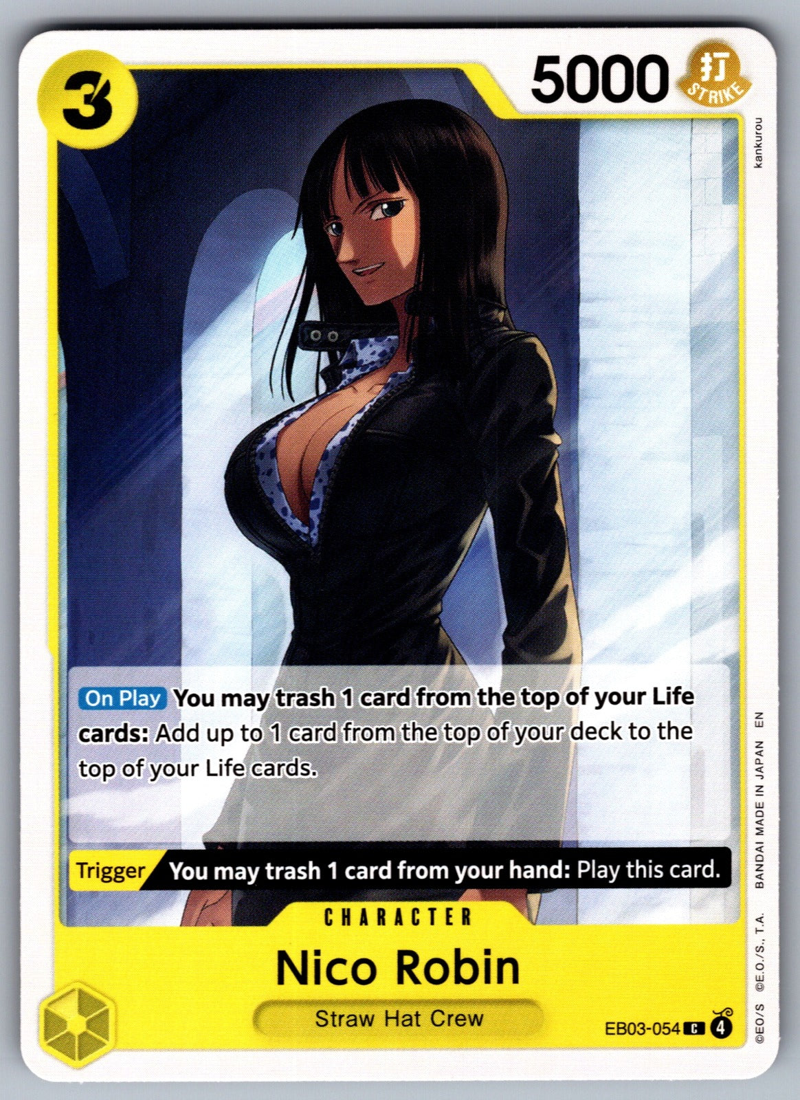 Nico Robin (054) C Extra Booster: One Piece Heroines Edition EB03-054 NM 2026