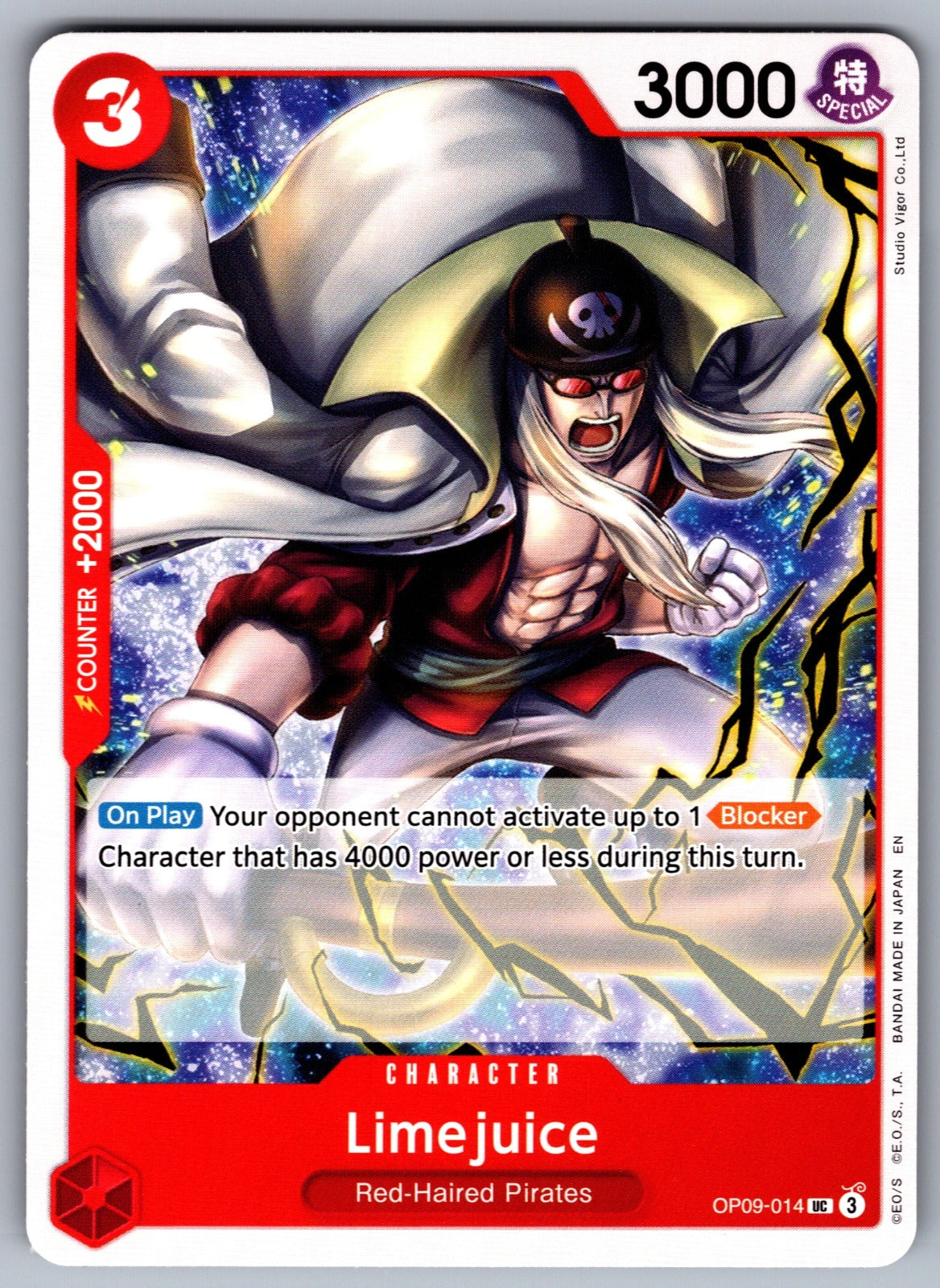 Limejuice UC Emperors in the New World OP09-014 NM 2024