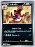 Krookodile Reverse Holo Uncommon ME02: Phantasmal Flames 066/094 NM 2025