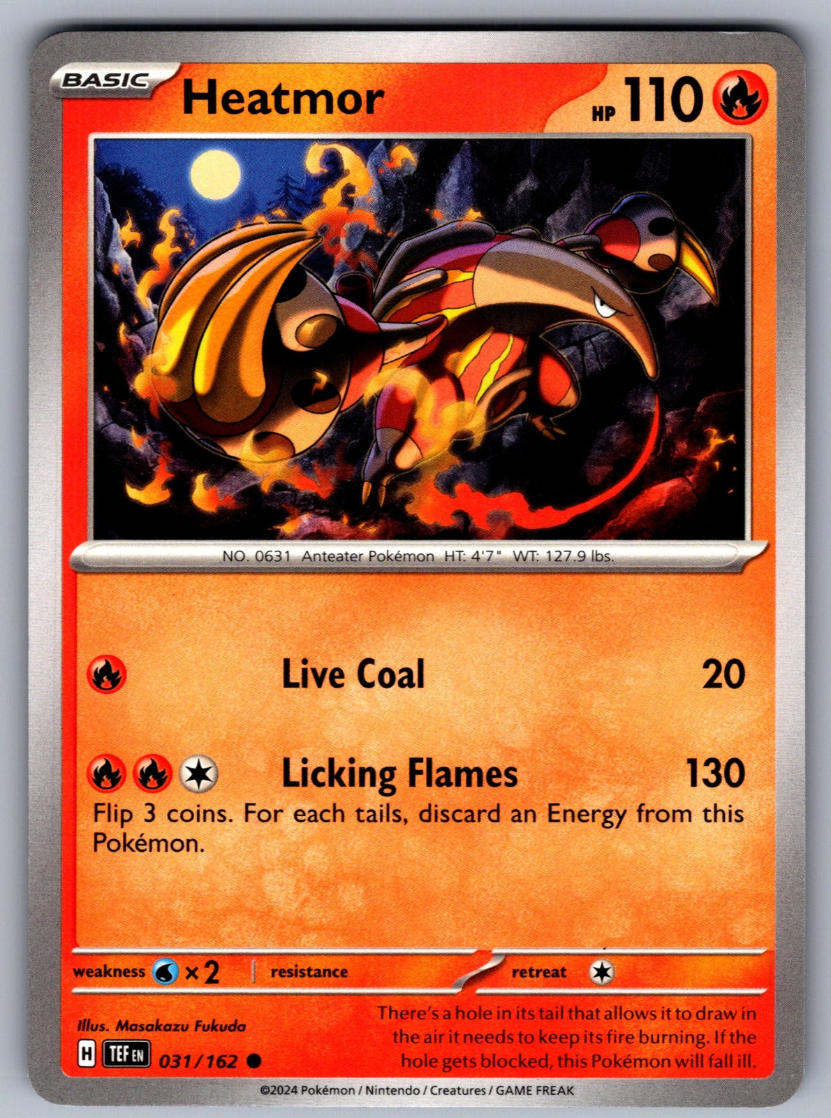 Heatmor Common SV05: Temporal Forces 031/162 NM 2024