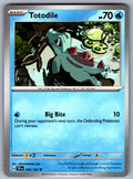 Totodile Common SV05: Temporal Forces 039/162 NM 2024