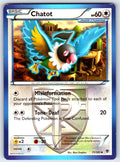 Chatot (Team Plasma) Uncommon Plasma Blast 77/101 LP 2013