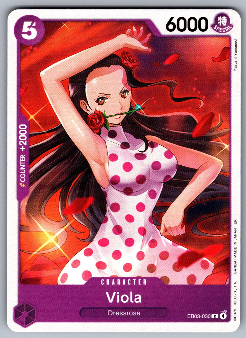 Viola C Extra Booster: One Piece Heroines Edition EB03-030 NM 2026