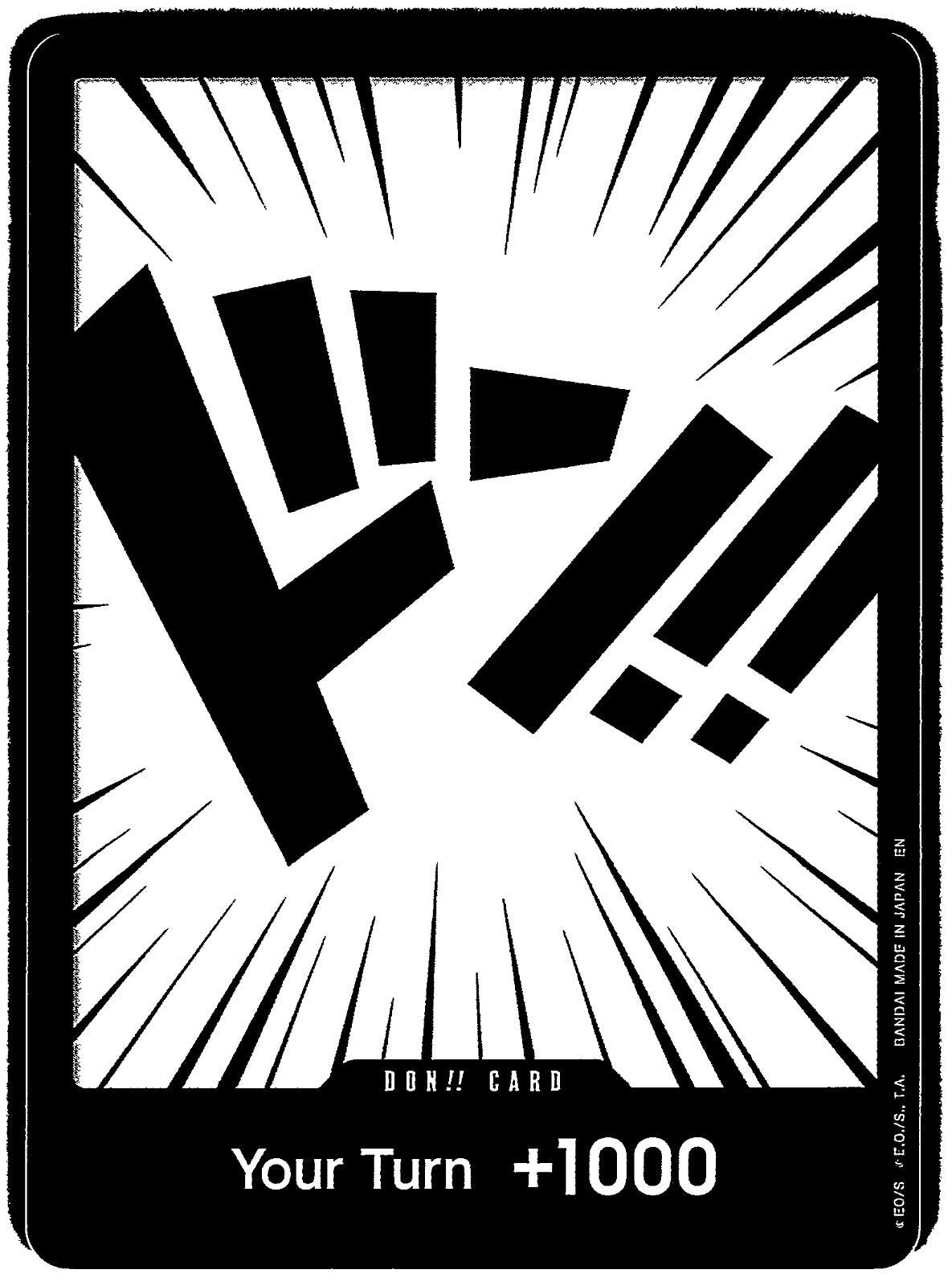 DON!! Card DON!! One Piece Demo Deck Cards NM 2024