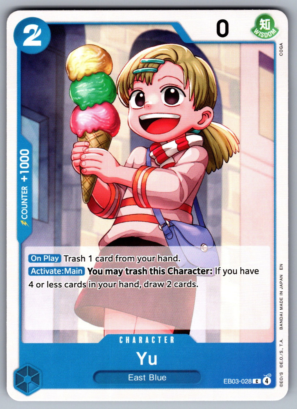 Yu C Extra Booster: One Piece Heroines Edition EB03-028 NM 2026