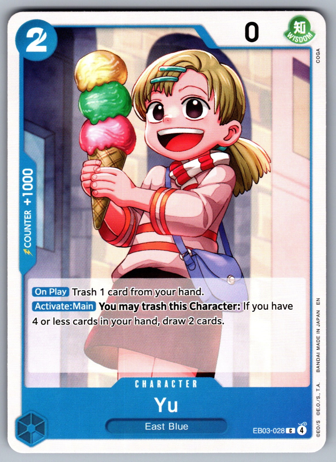 Yu C Extra Booster: One Piece Heroines Edition EB03-028 NM 2026