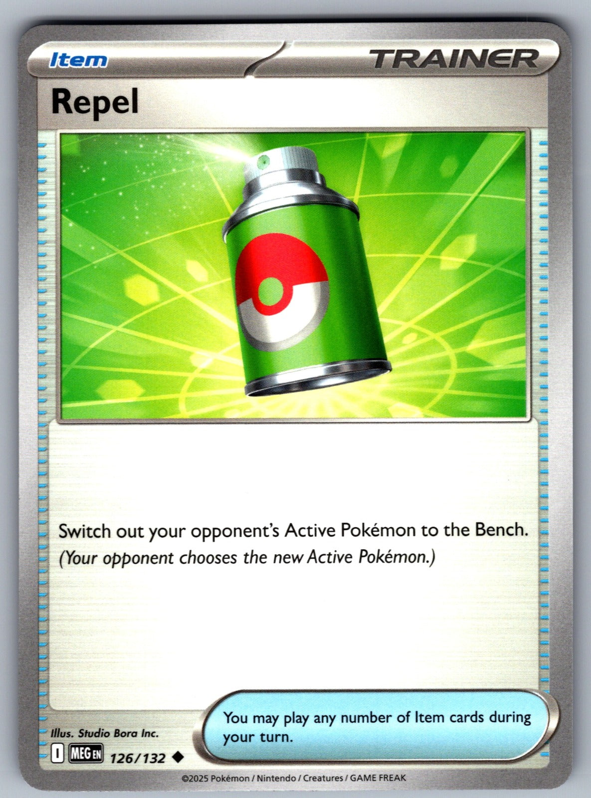 Repel Uncommon ME01: Mega Evolution 126/132 NM 2025