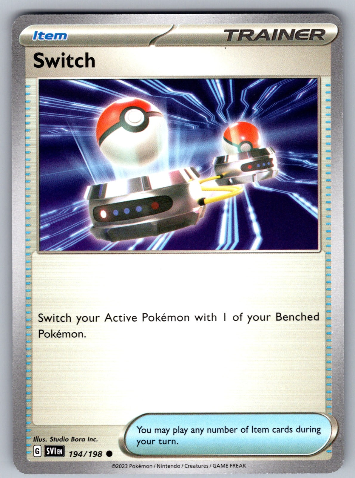 Switch Common SV01: Scarlet & Violet Base Set 194/198 NM 2023