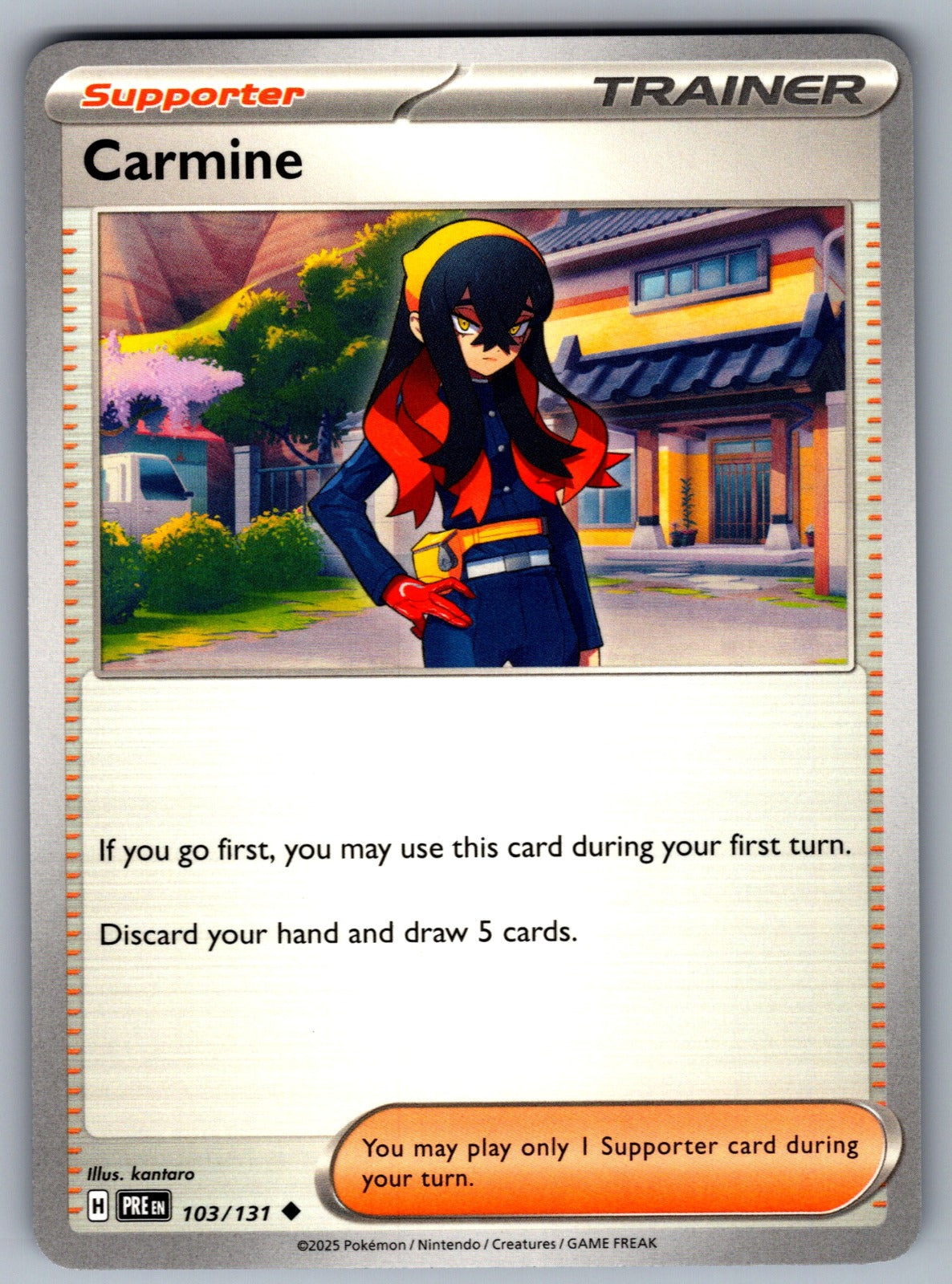 Carmine Uncommon SV: Prismatic Evolutions 103/131 NM 2025