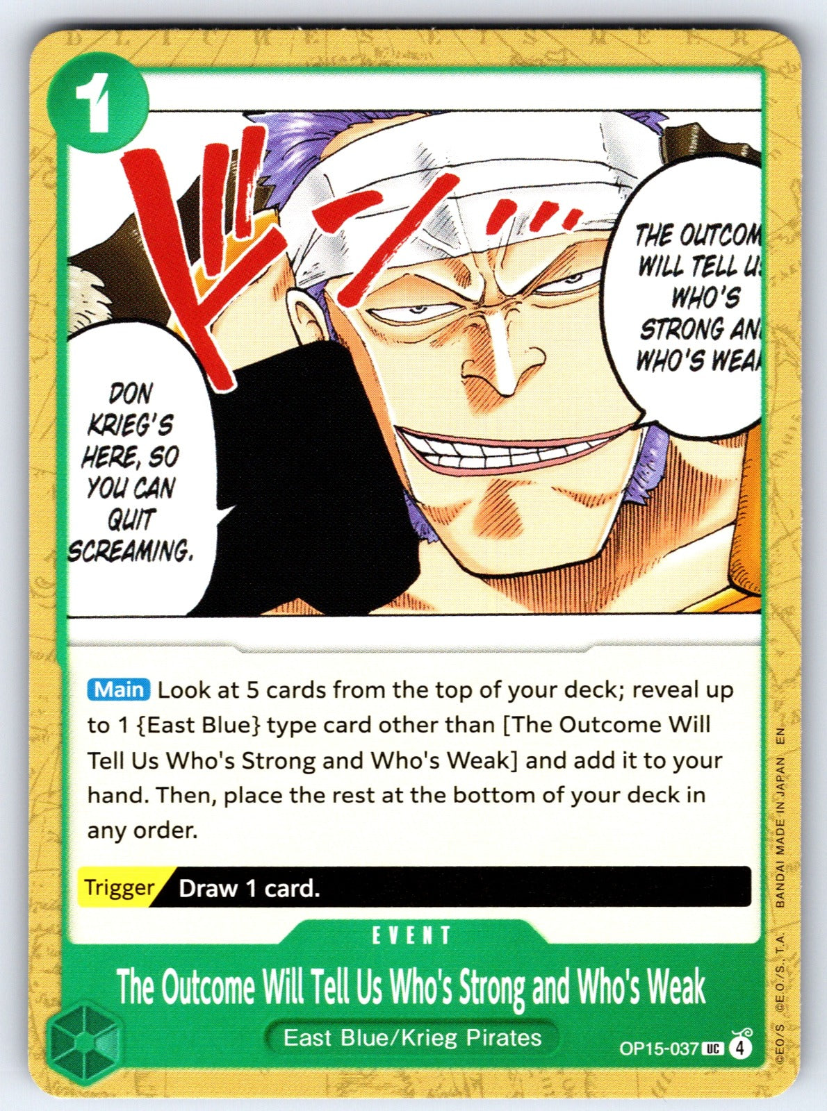 The Outcome Will Tell Us Who's Strong and Who's Weak UC Adventure on Kami's Isla