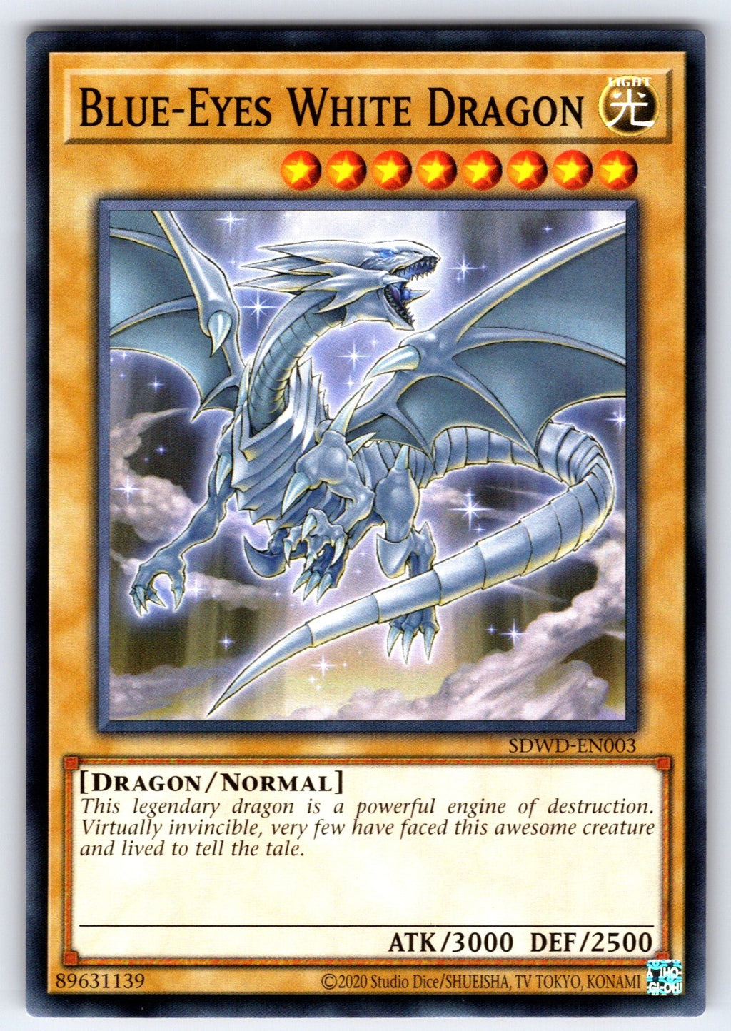 Blue-Eyes White Dragon () Unlimited Common Structure Deck: Blue-Eyes White Desti