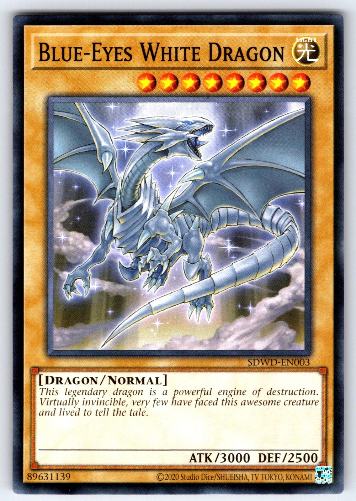 Blue-Eyes White Dragon () Unlimited Common Structure Deck: Blue-Eyes White Desti