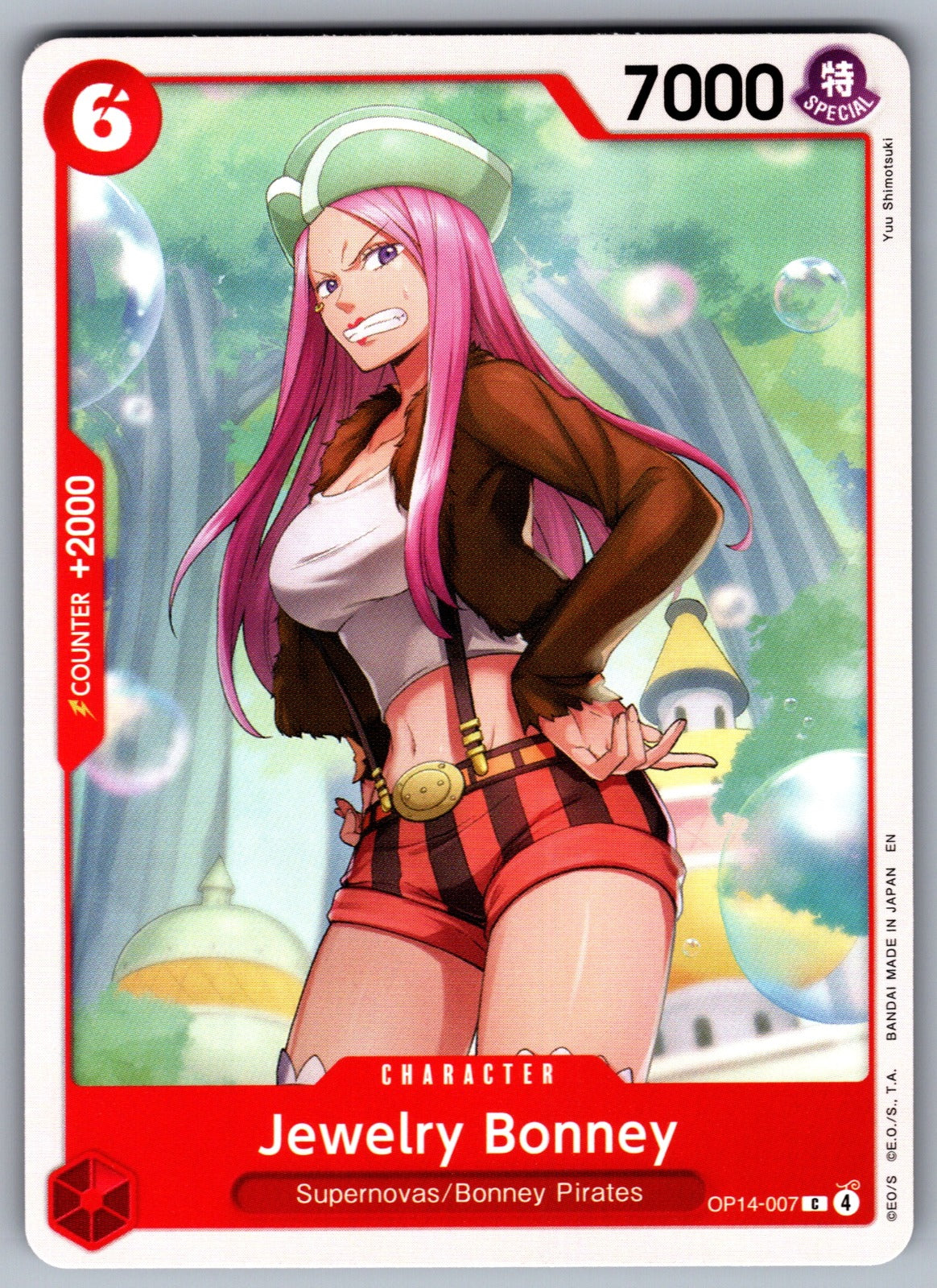 Jewelry Bonney C The Azure Sea's Seven OP14-007 NM 2026