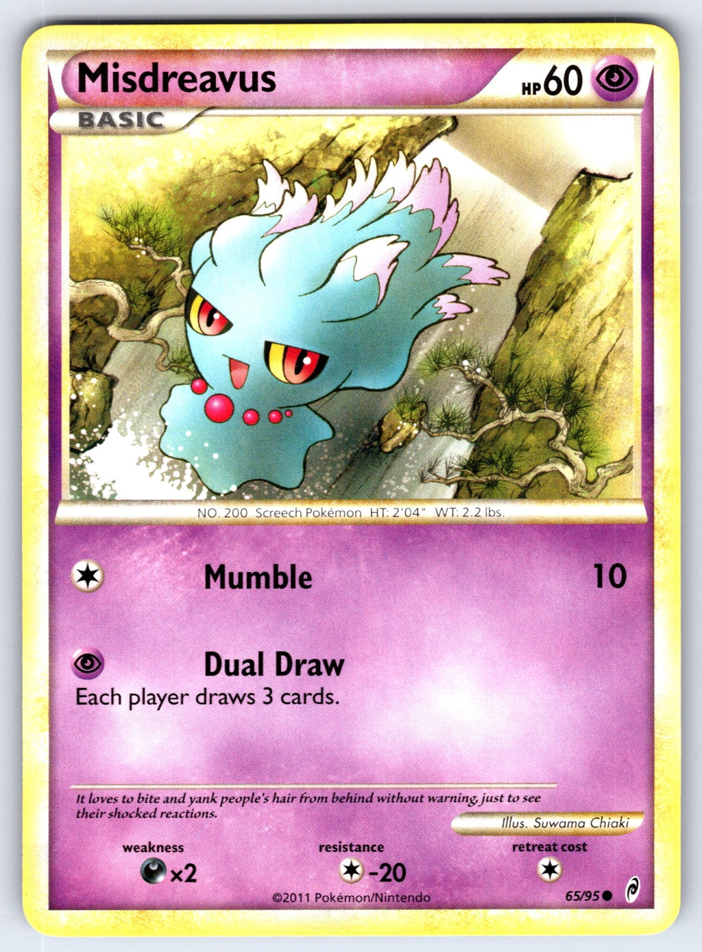 Misdreavus Common Call of Legends 65/95 LP 2011