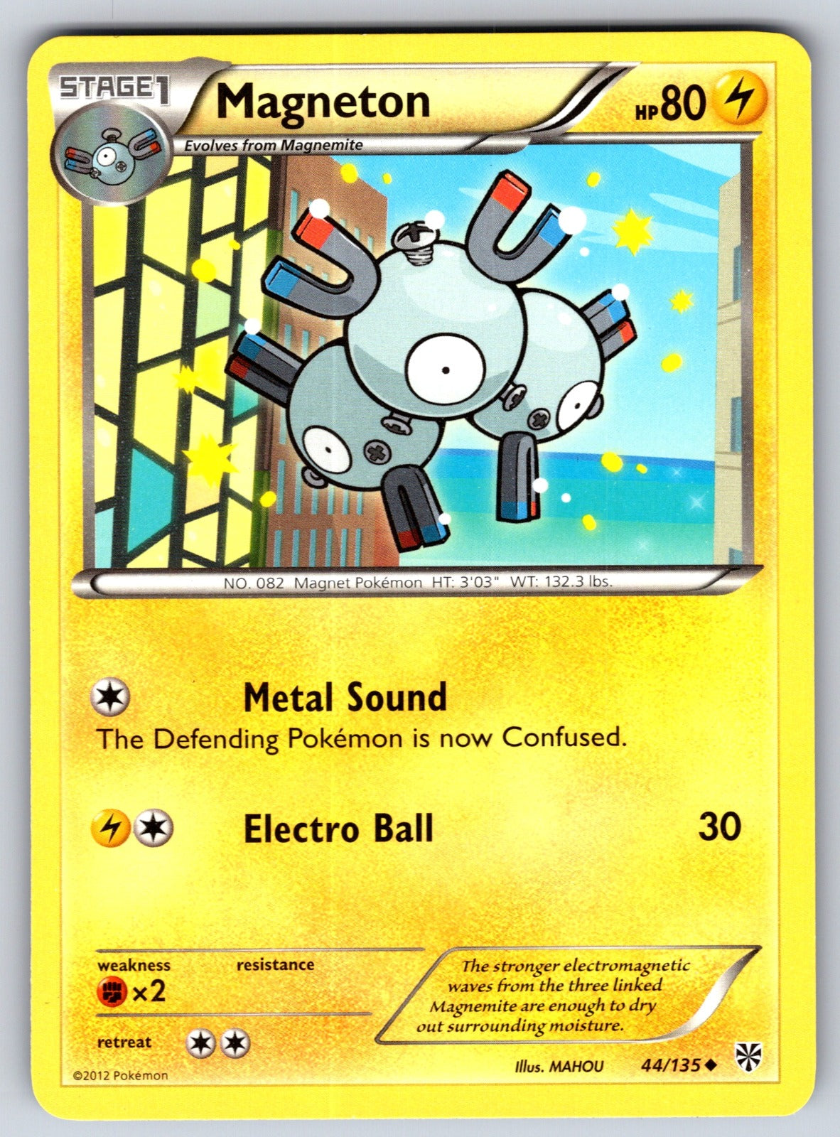 Magneton (44) Uncommon Plasma Storm 44/135 LP 2013