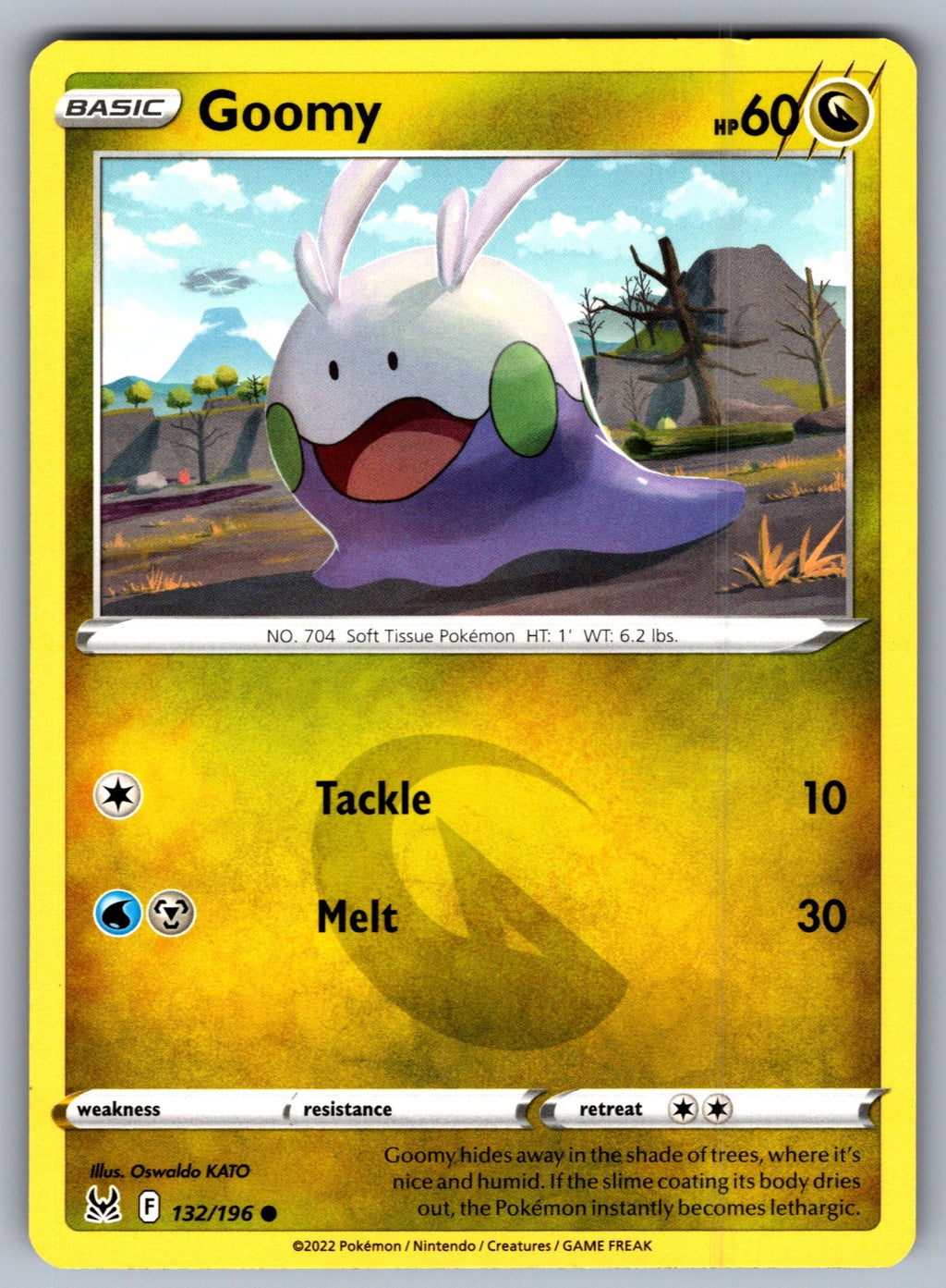 Goomy Common SWSH11: Lost Origin 132/196 NM 2022