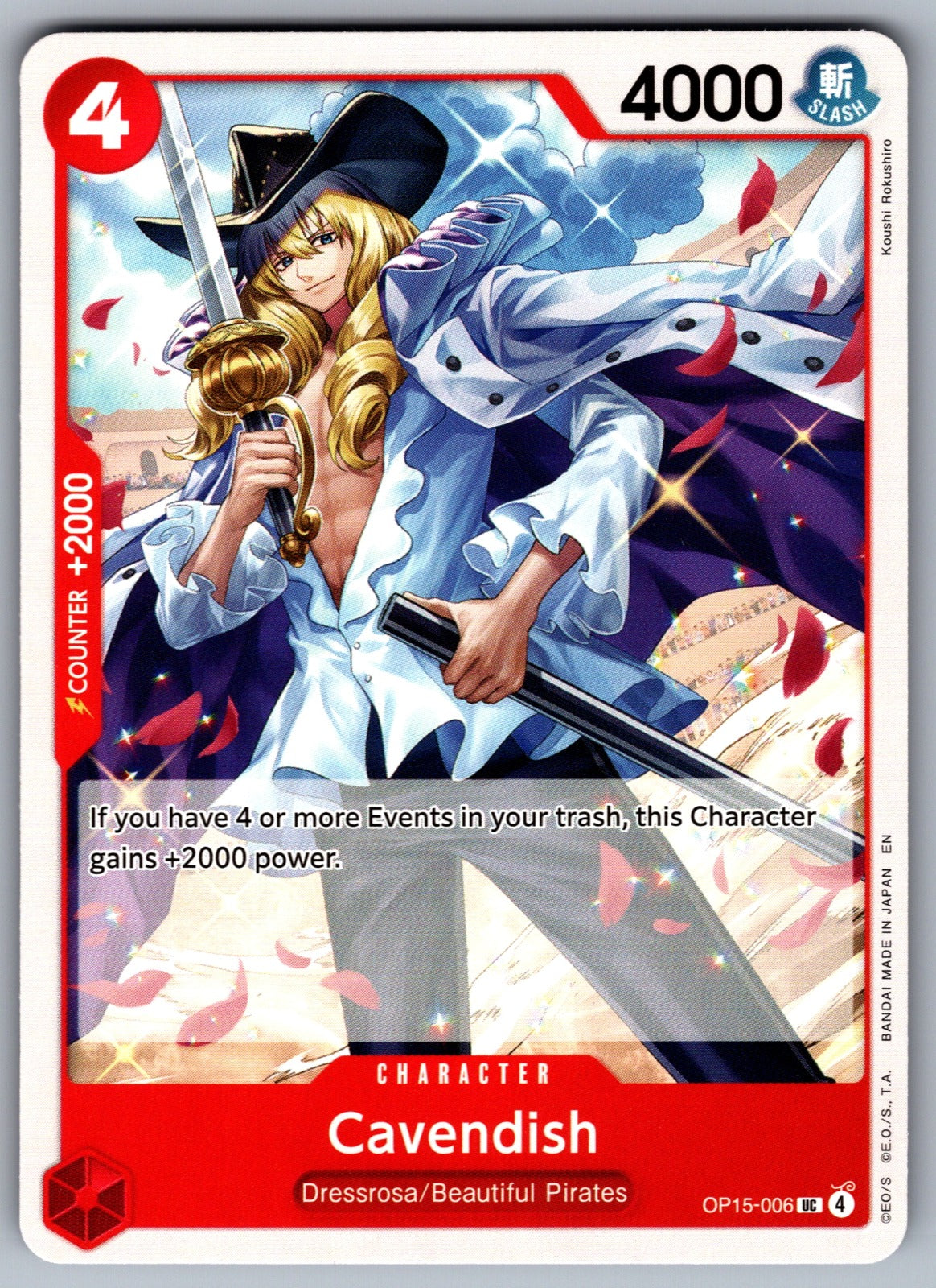 Cavendish UC Adventure on Kami's Island OP15-006 NM 2026